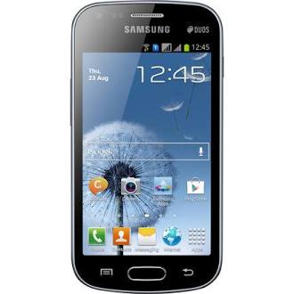 Samsung Galaxy S Duos Android Smartphone 4 GB - Black - GSM - Click Image to Close